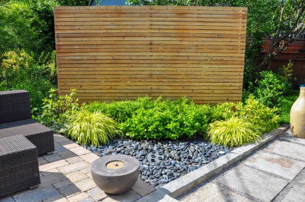 A beautifully crafted backyard oasis with modern landscape aesthetics A beautifully crafted backyard oasis with modern landscape aesthetics