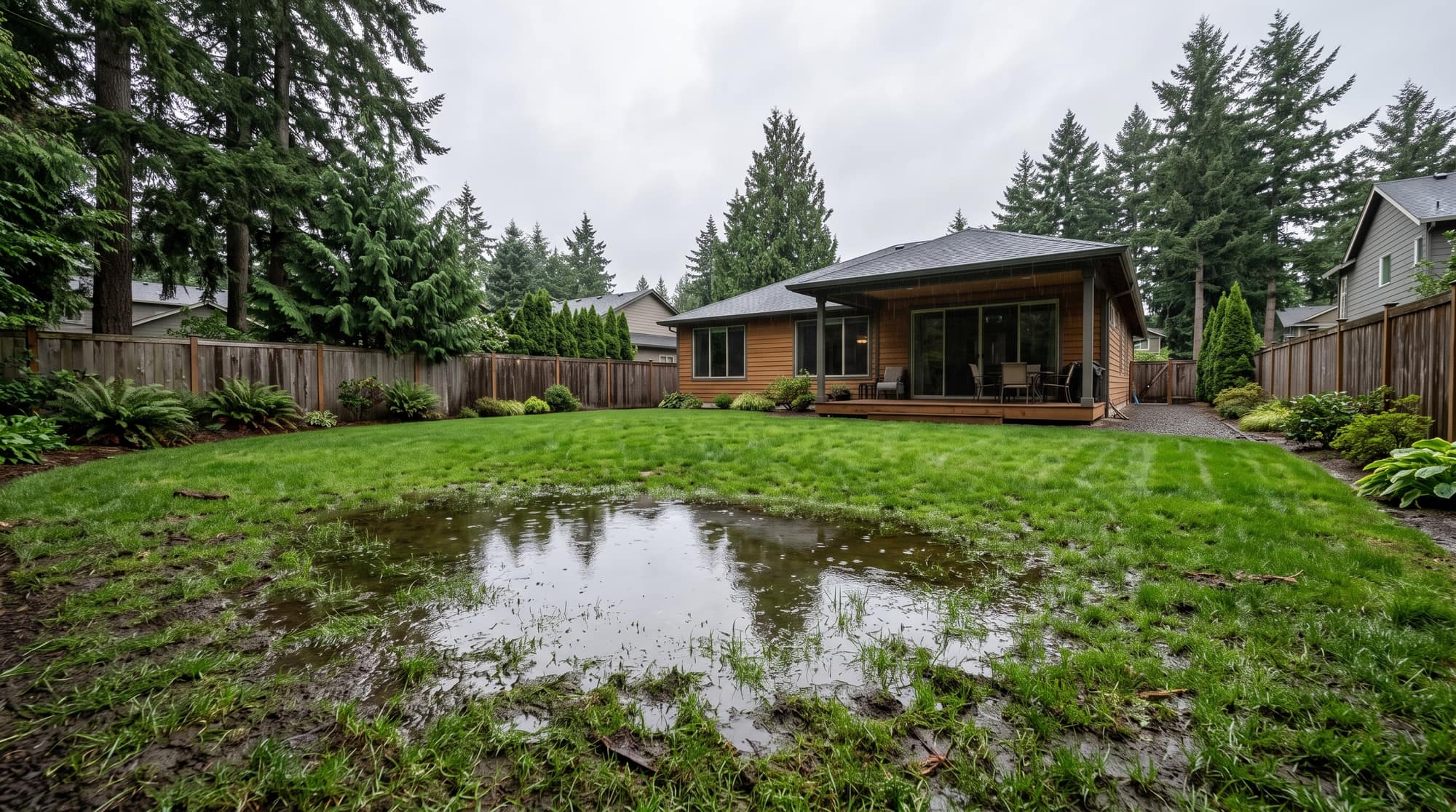 Why Does Your Beaverton Yard Have Standing Water? Why Does Your Beaverton Yard Have Standing Water?