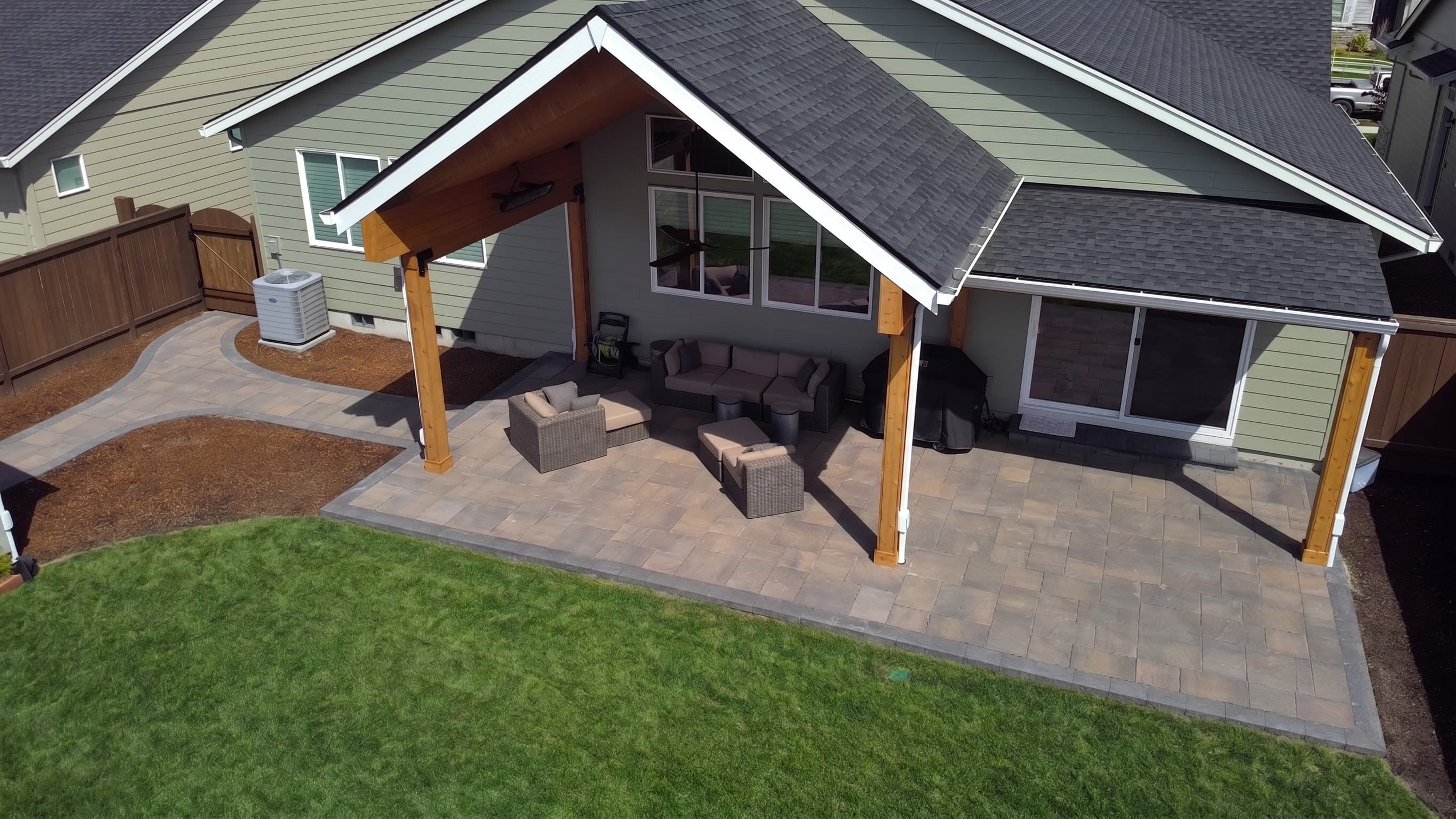 Covered Patio Living