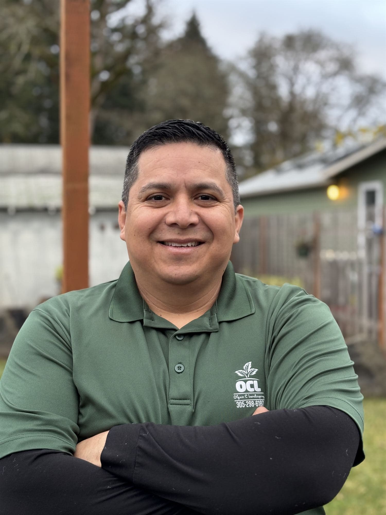 Cristino Olguin, founder and owner of Olguin C Landscaping